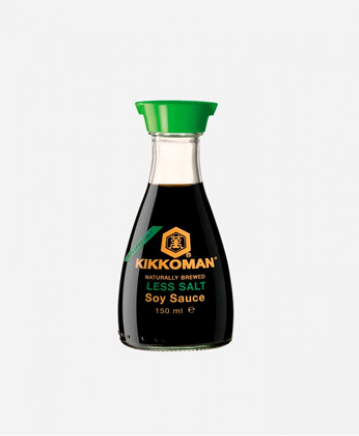 Соевый соус KIKKOMAN Less Salt, 150 мл.