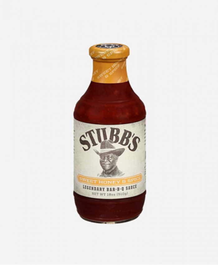 Соус Stubb's Sweet honey and spice BBQ sauce, 18 oz