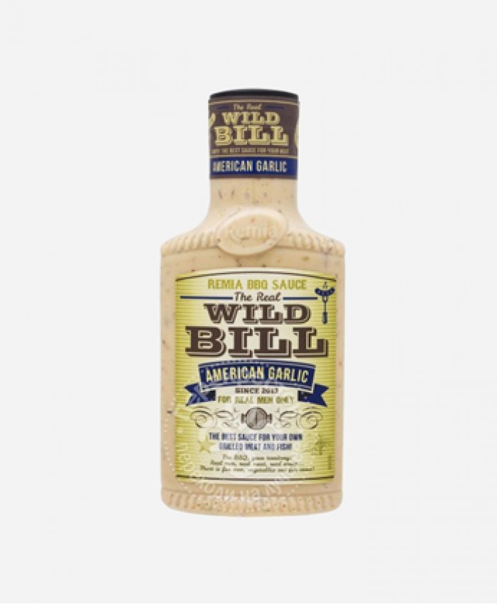Соус Wild Bill BBQ американский чесночный, Remia, 450 мл.